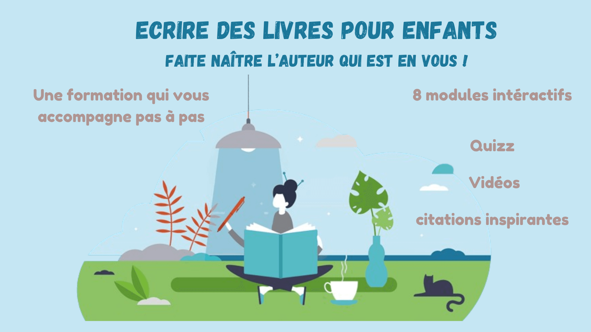 Ecrire des livres pour enfants - Learnykids Académie